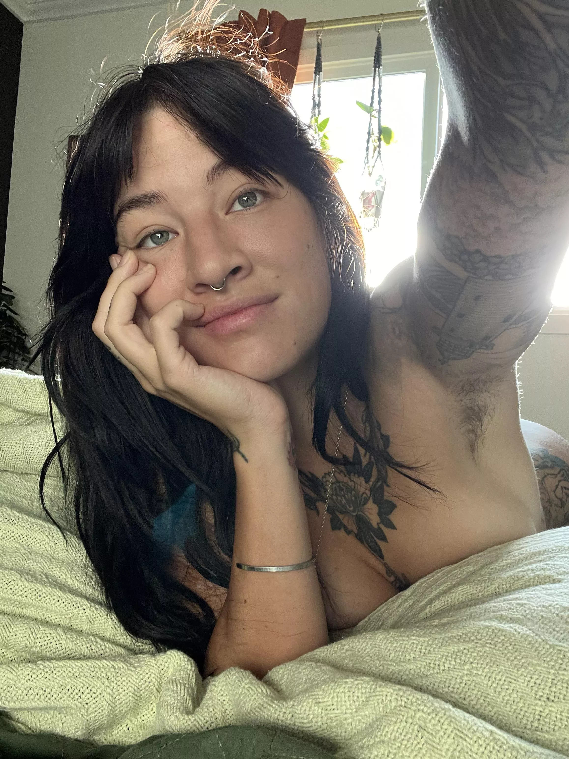 Letting them grow out a little ✨