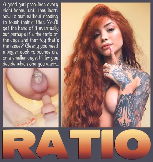 RATIO [chastity] [femdom] [anal]