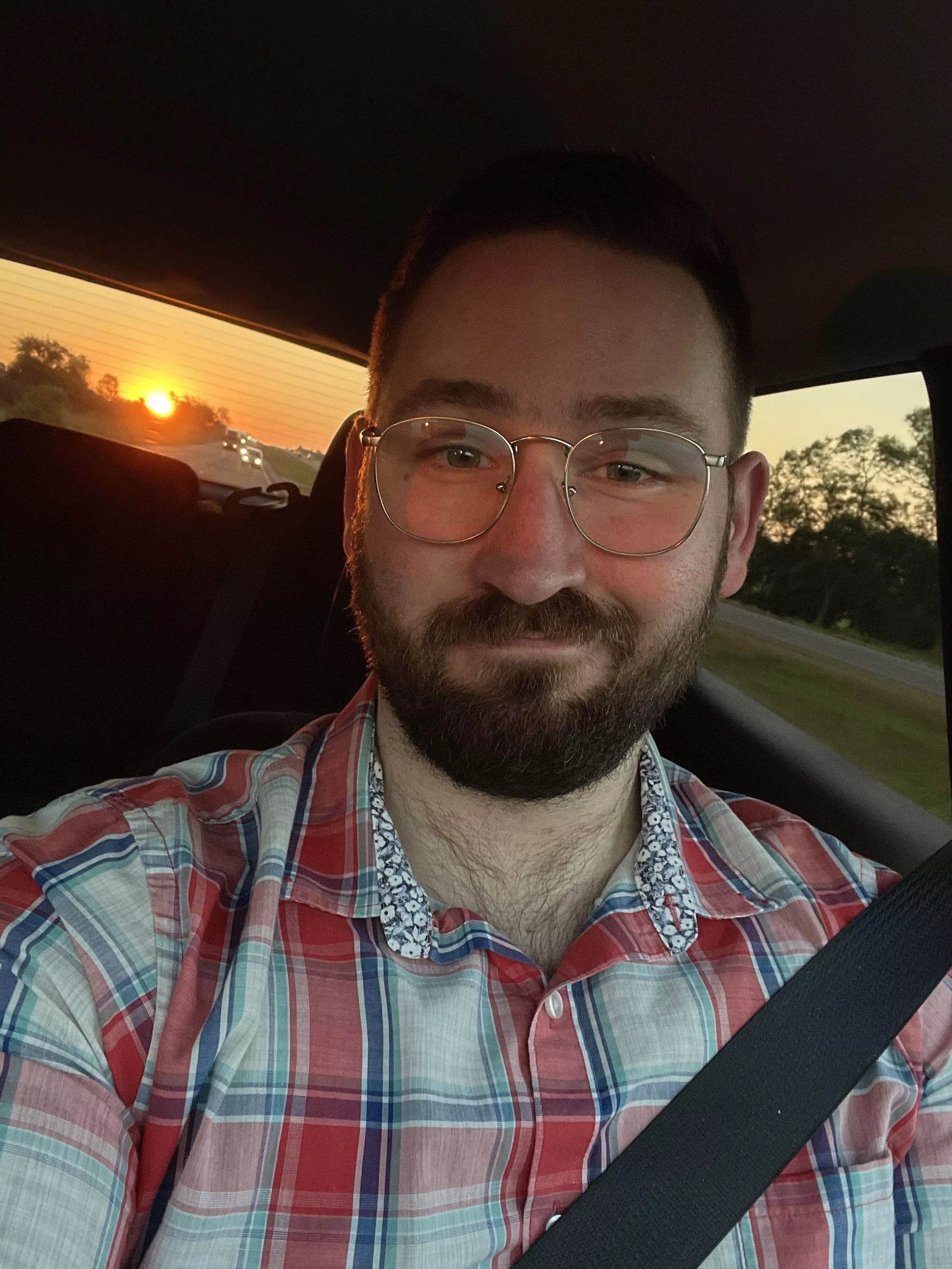 The sun is sunning tonight