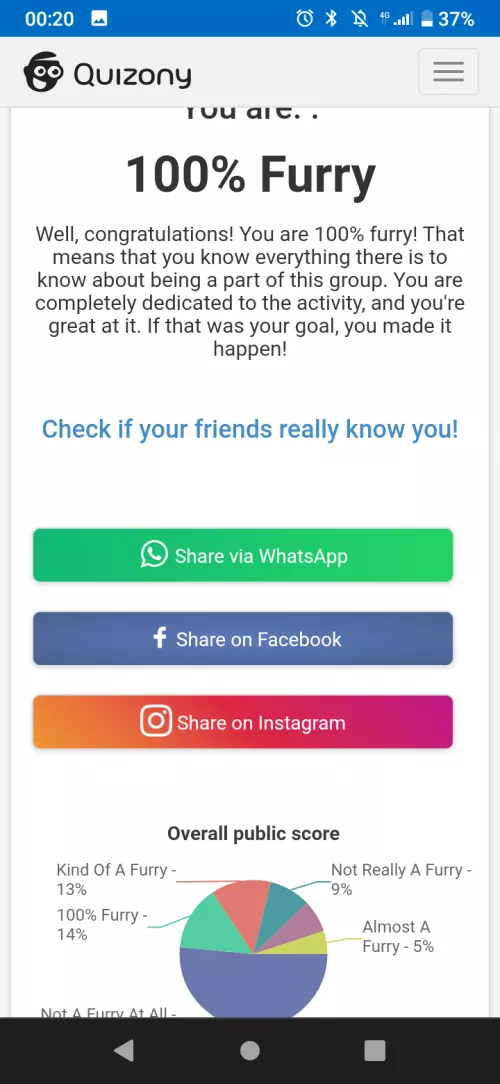 they asked about species identity, thats not furry thats therian!