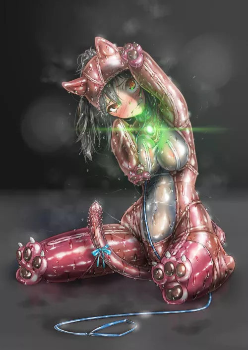 Trapped in the jaws of a living suit. Slowly constricting and getting harder to remove