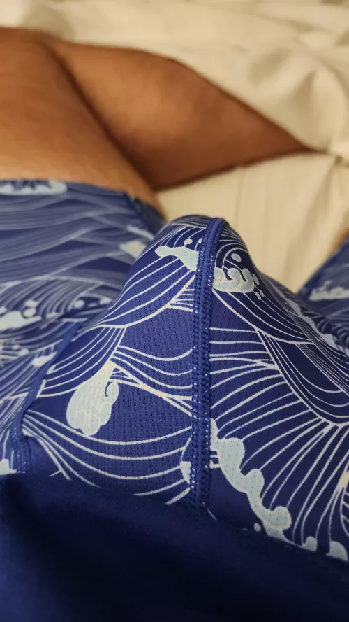 Up early to catch a wave