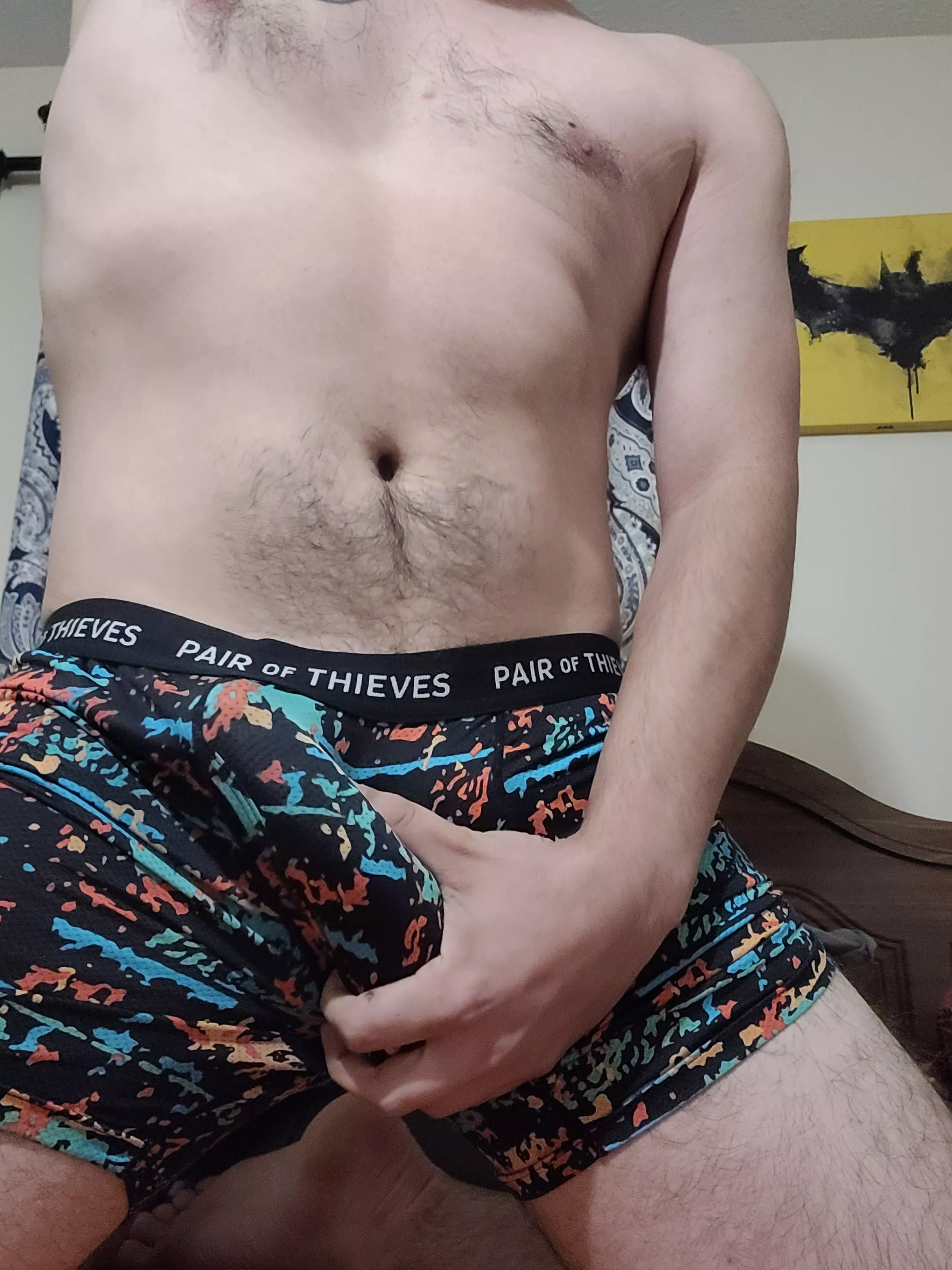 You could trace the outline with your tongue if you want