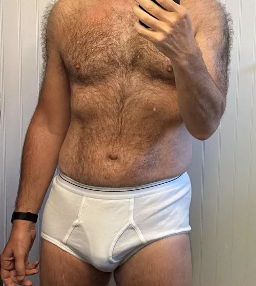 Basic white briefs