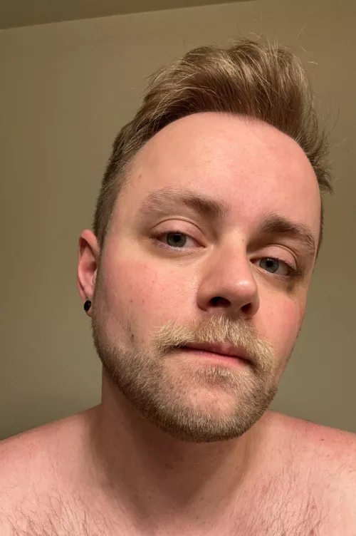 Decided to have a stache today. Thoughts?