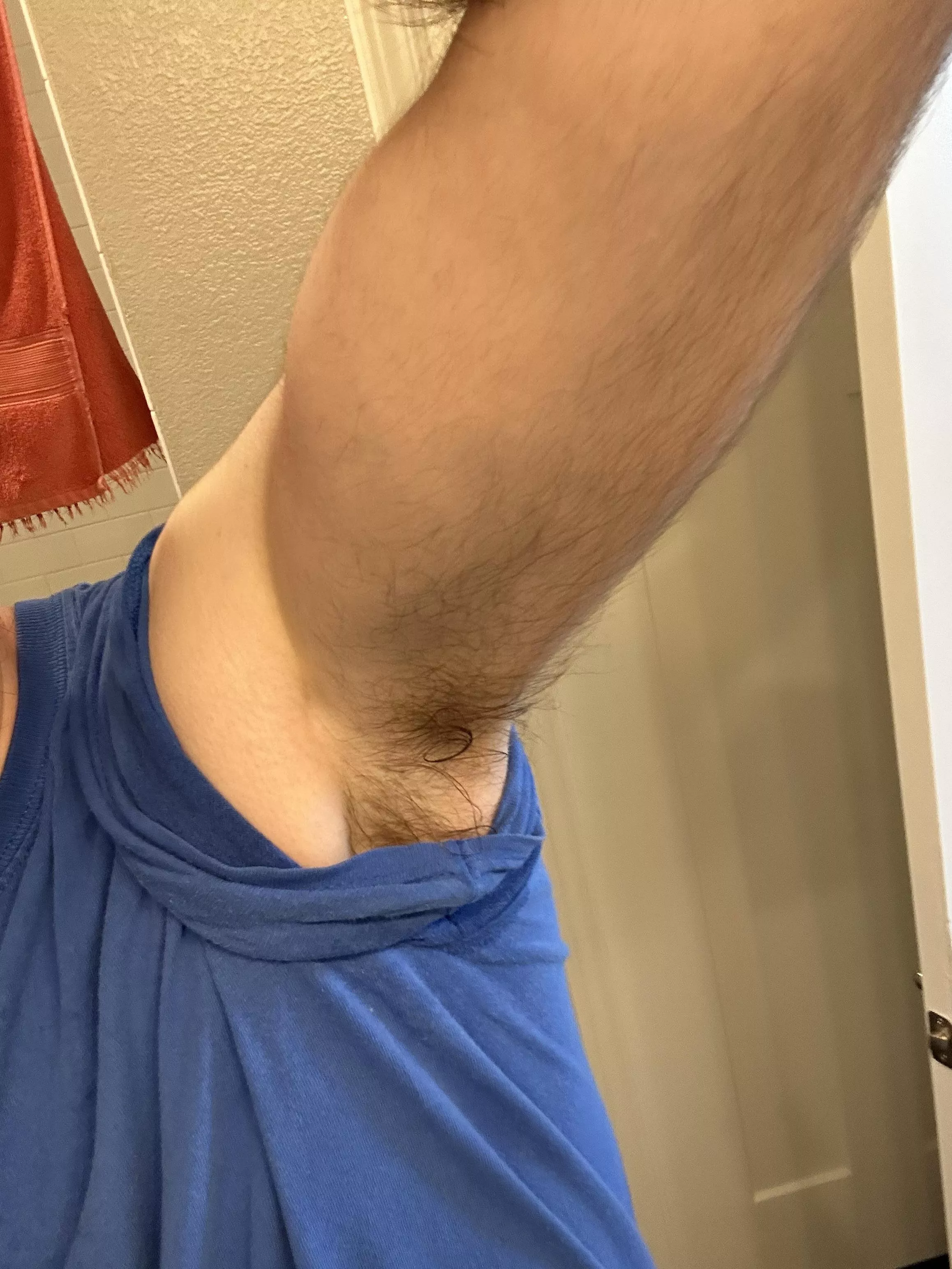 I had to move a big heavy couch in the Texas heat, and I forgot deodorant this morning