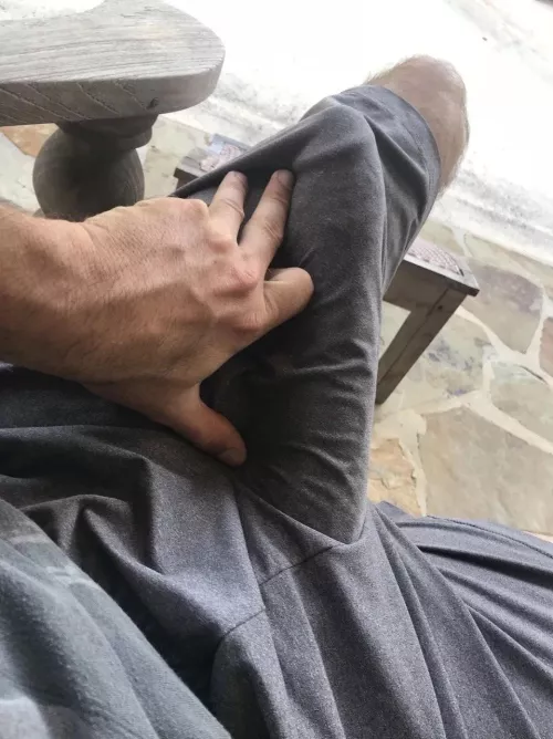 Just wishing the neighbors a good morning.