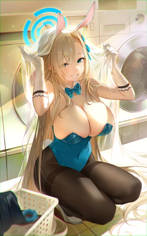 Laundromat Bunny