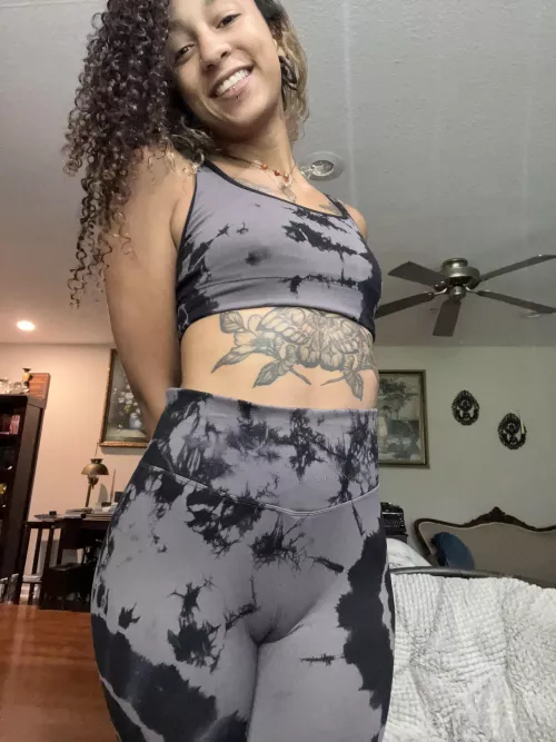 Looking for someone to hug me just as tight as my leggings hug my lips