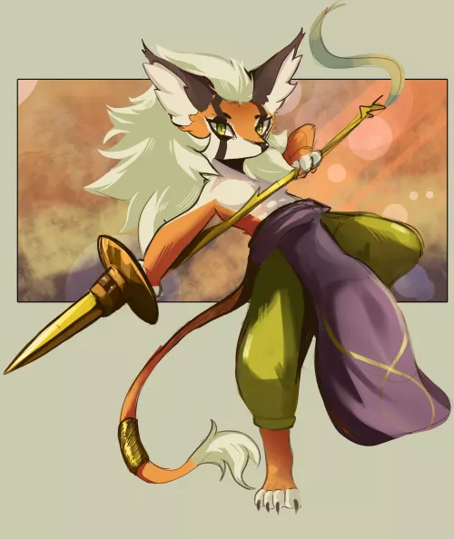 My new OC - Koshi (art by me!)