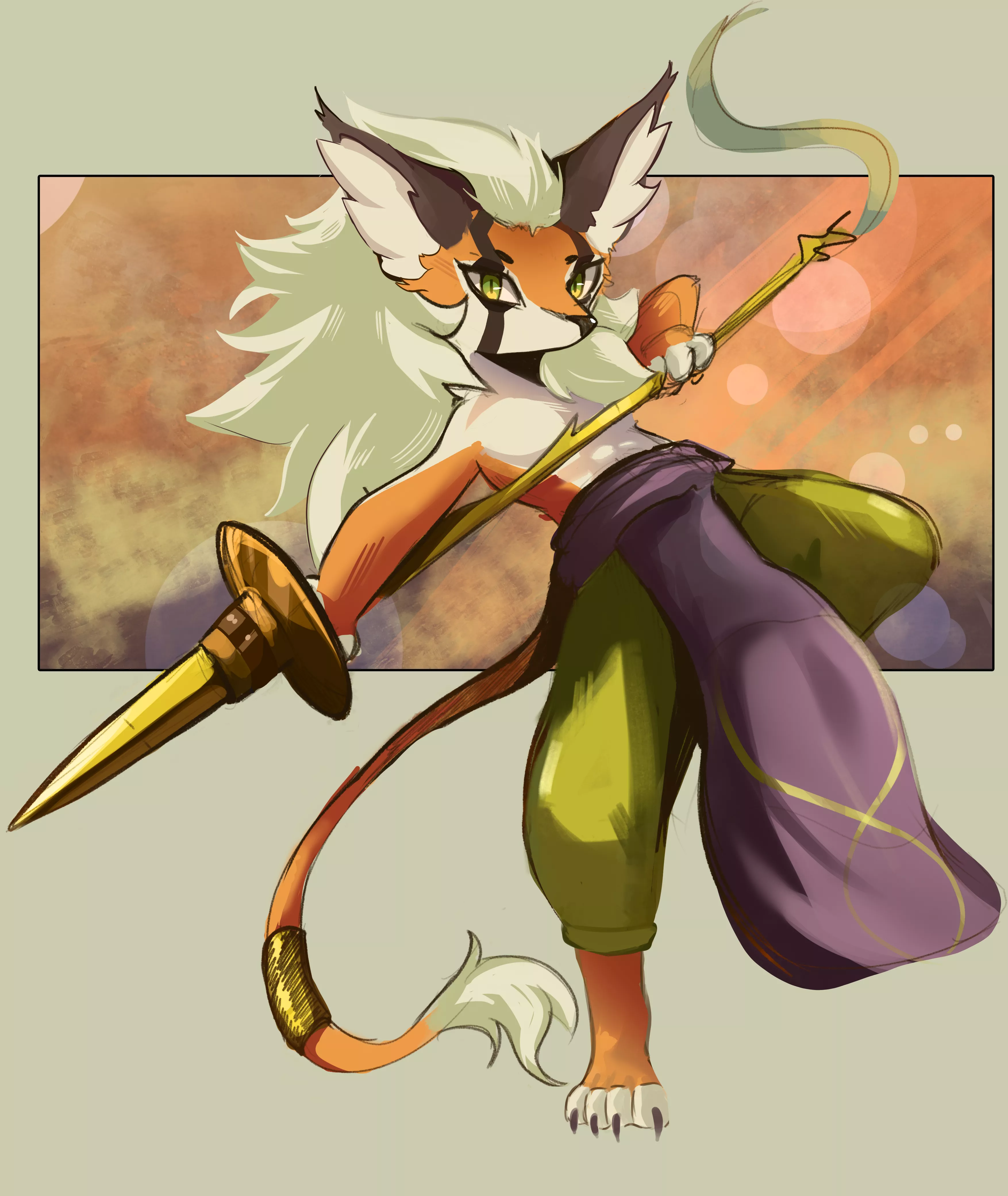 My new OC - Koshi (art by me!)