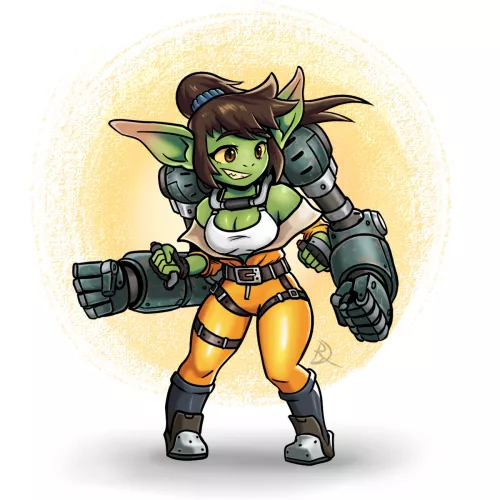 Punch Goblin, by kabewski