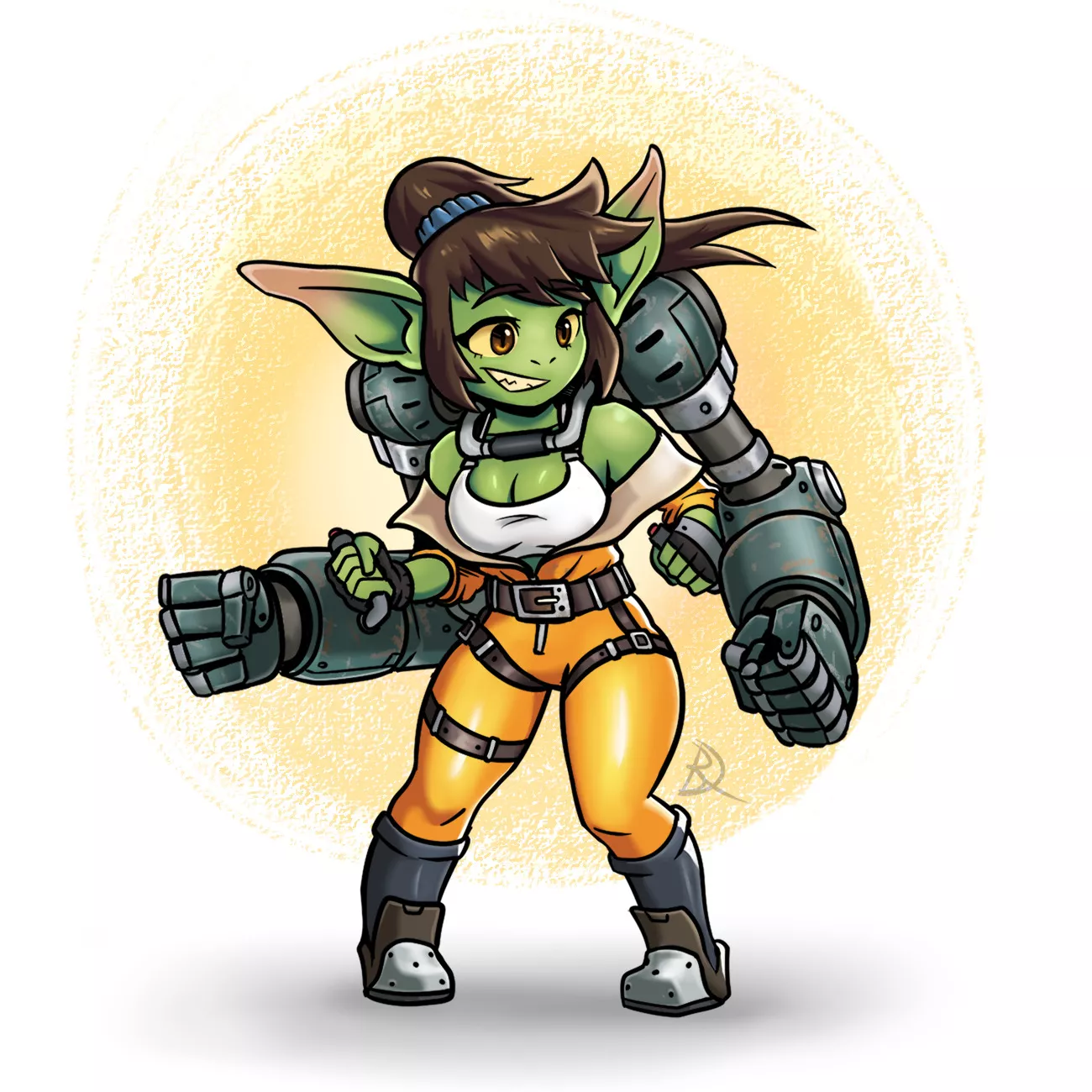 Punch Goblin, by kabewski