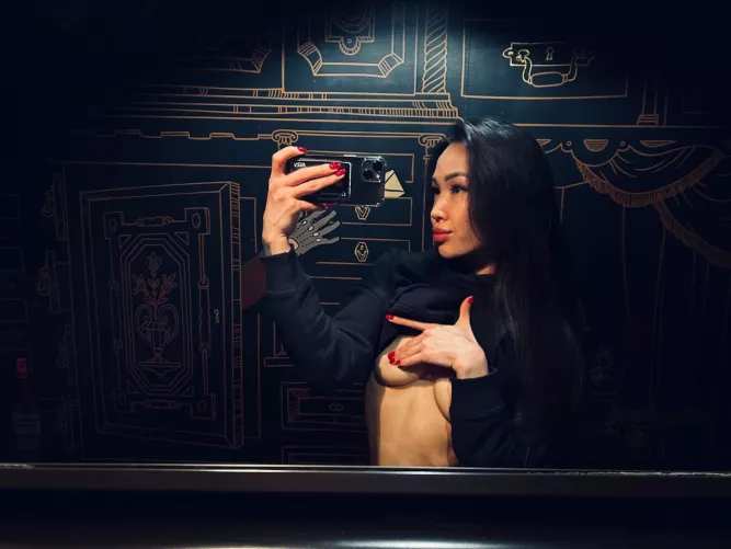 Squeeze me, bite me and suck me