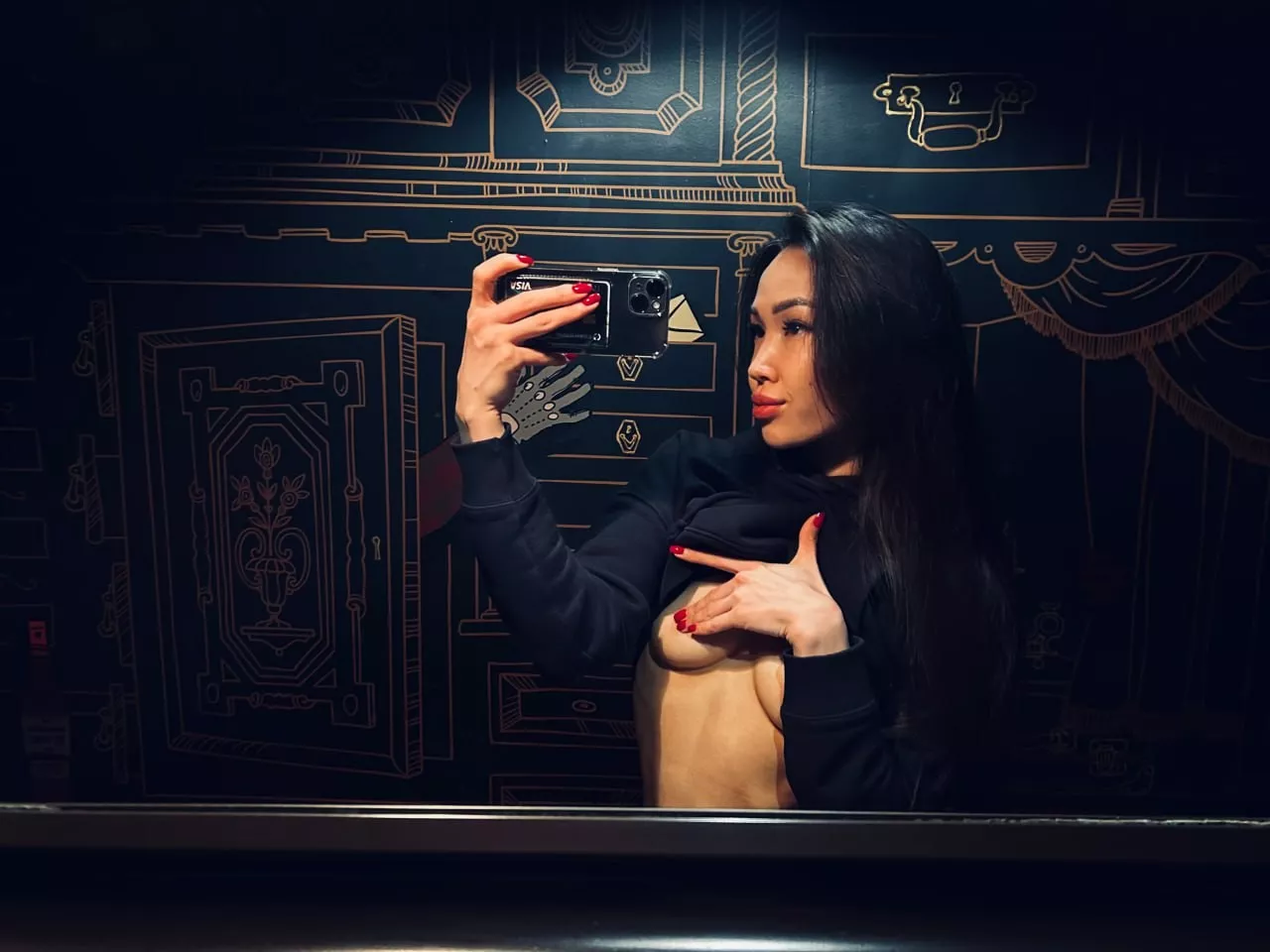 Squeeze me, bite me and suck me