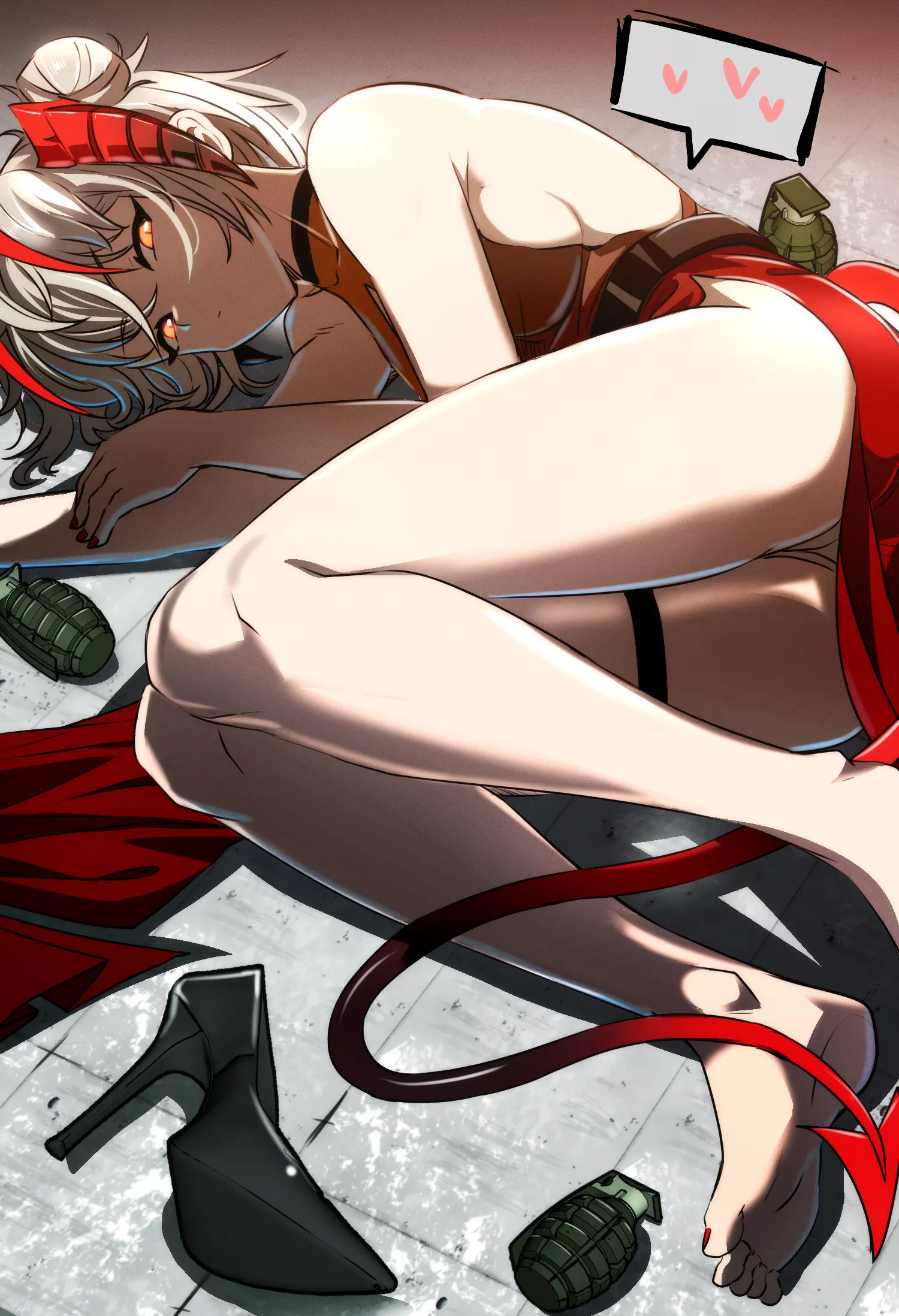 W Curled Up [Arknights]