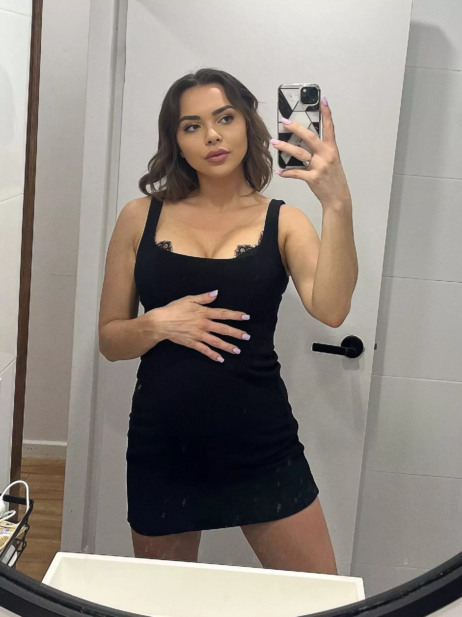 32 year old Teacher and mom of 2 rocking a LBD. I hope this is still considered “appropriate” for my age 😚💋