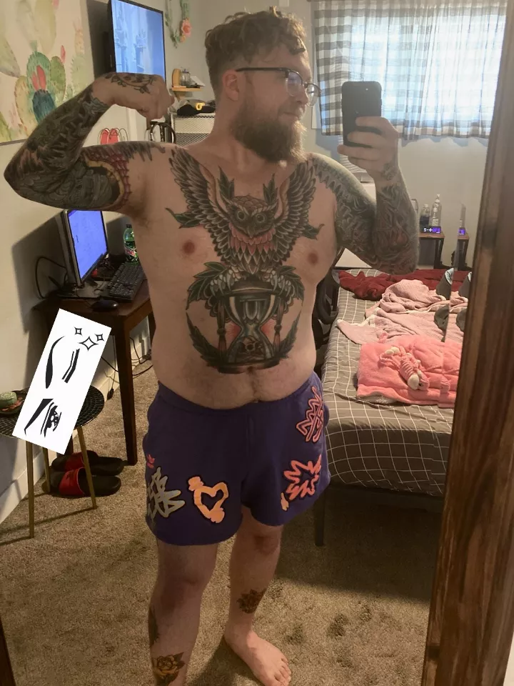 Any love for a tattooed dad bod?