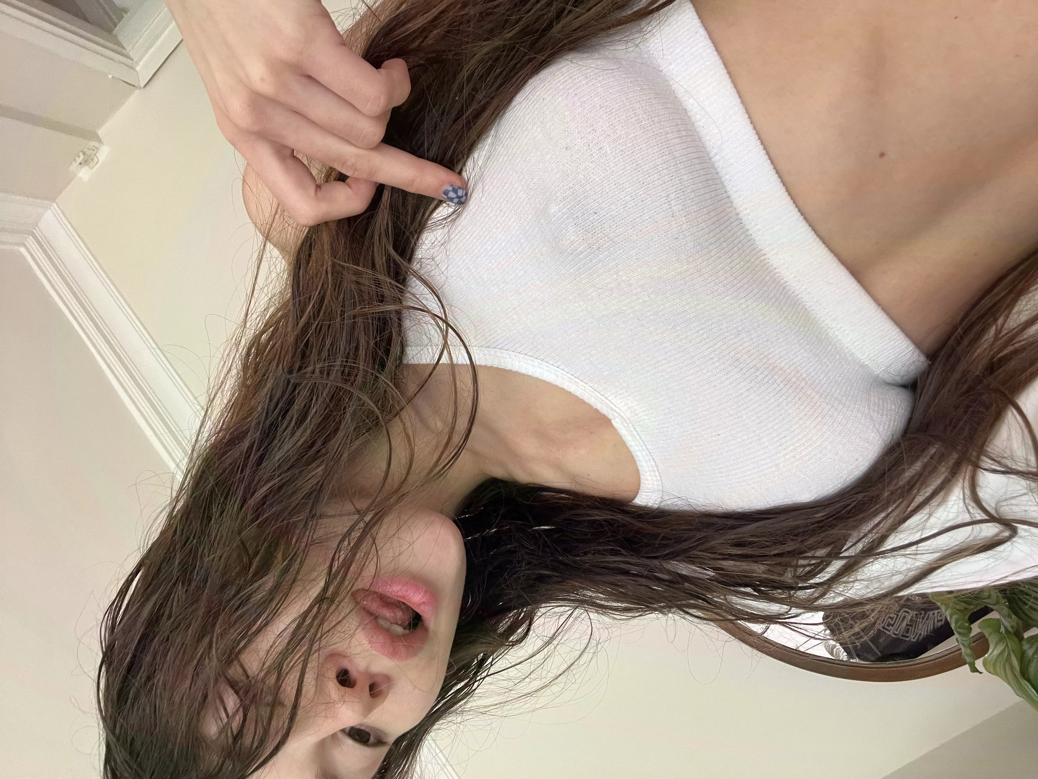 Begging you to take these panties off me