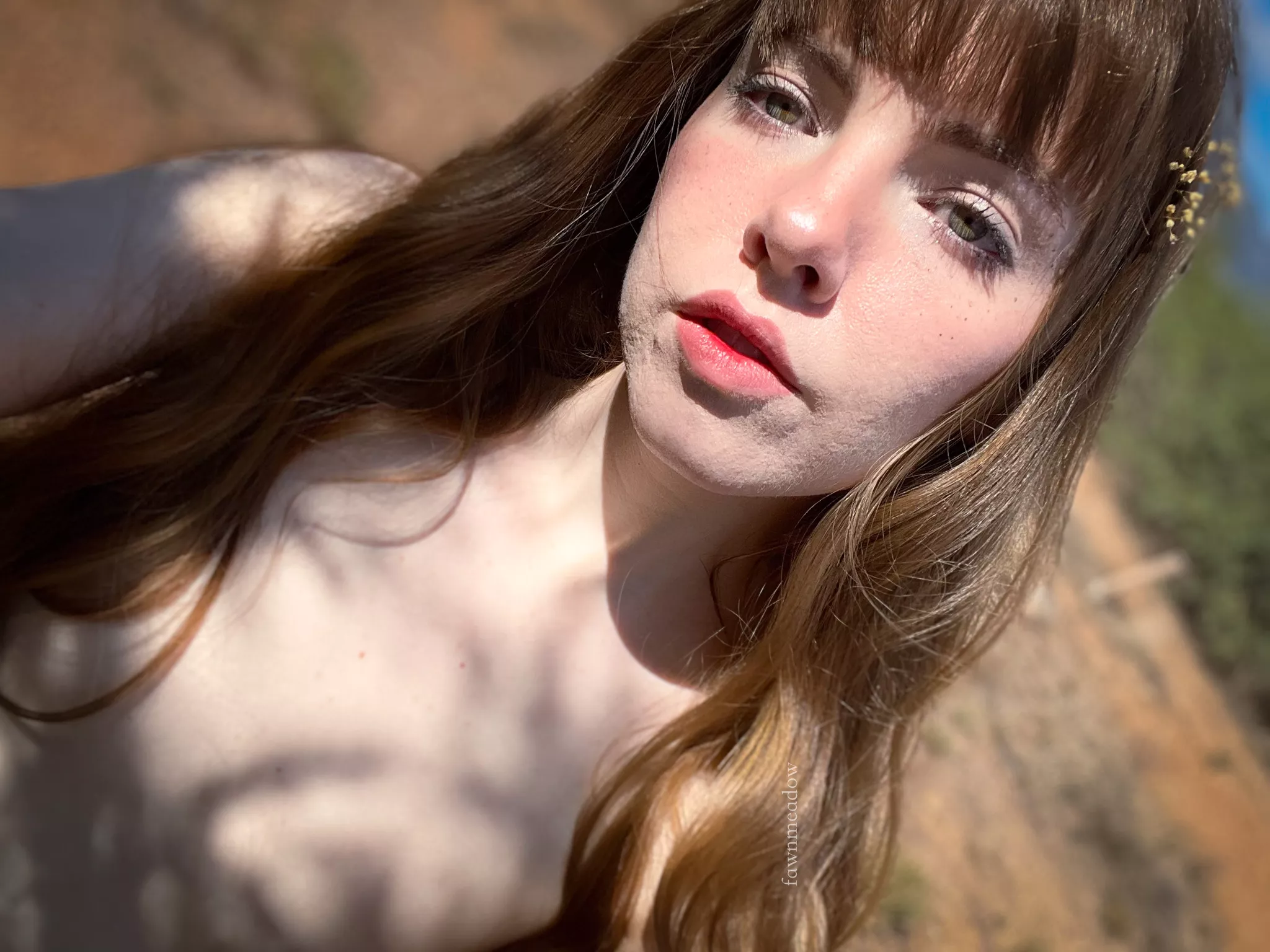 Being topless in the sun is so cozy🌻