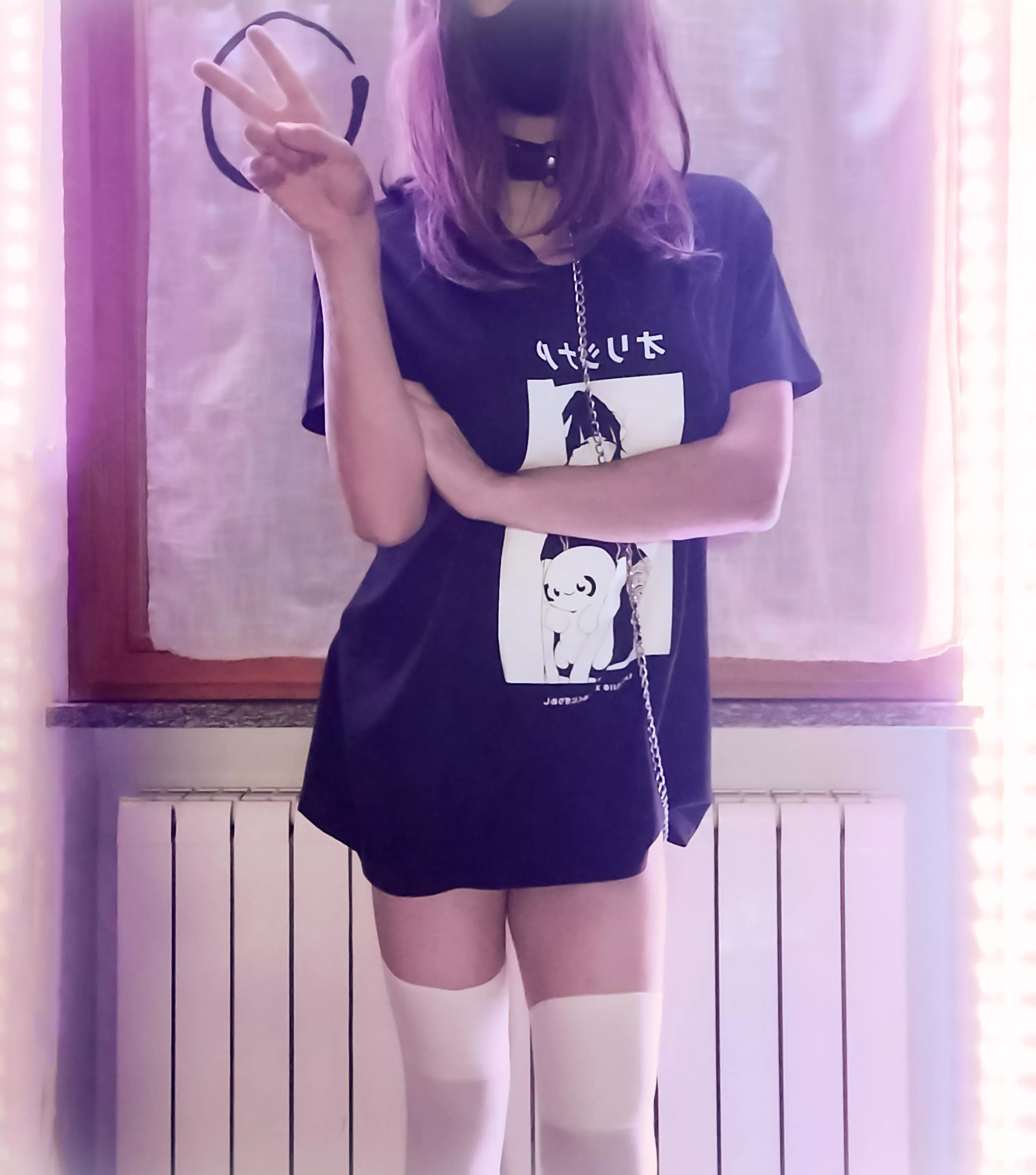 Give me all your XXXL t-shirts now🔪💜