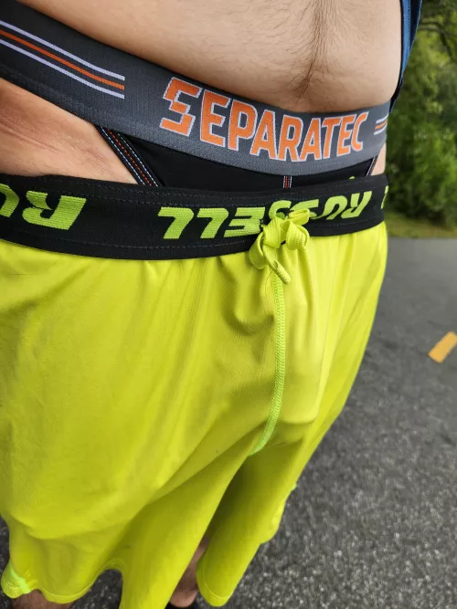 Got a few looks from a group of cyclists. I think I know what they were looking at