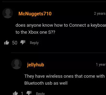 How to connect a keyboard to the Xbox one S?