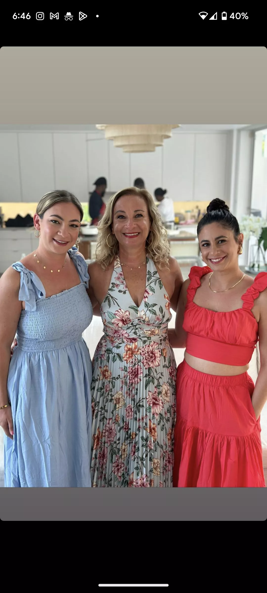 Mother and her daughters