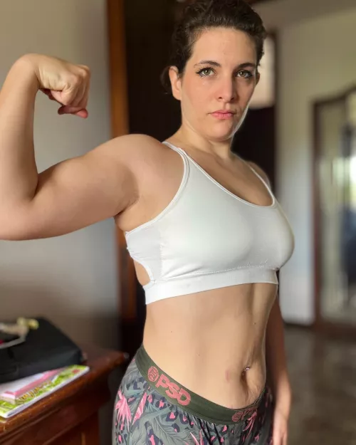 my muscles are also slowly growing