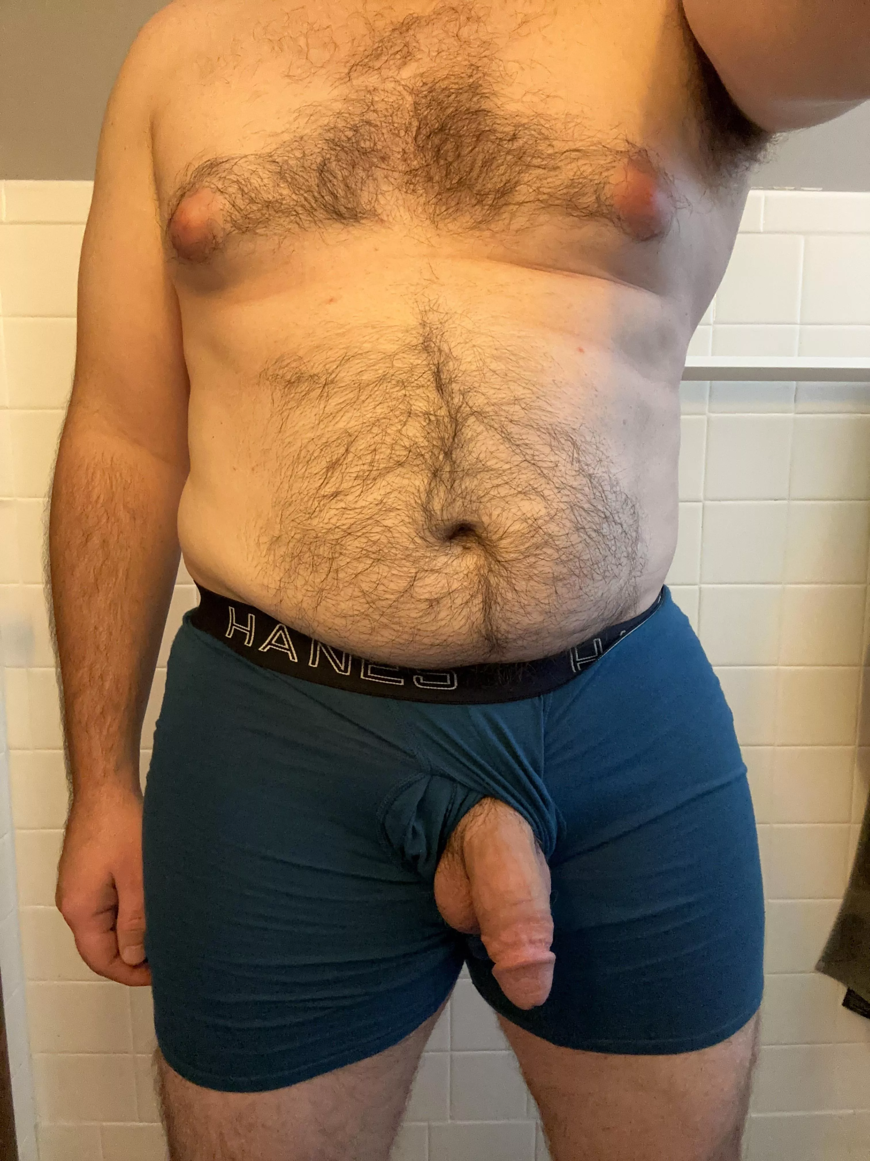 Oops, I slipped out of my briefs 😅