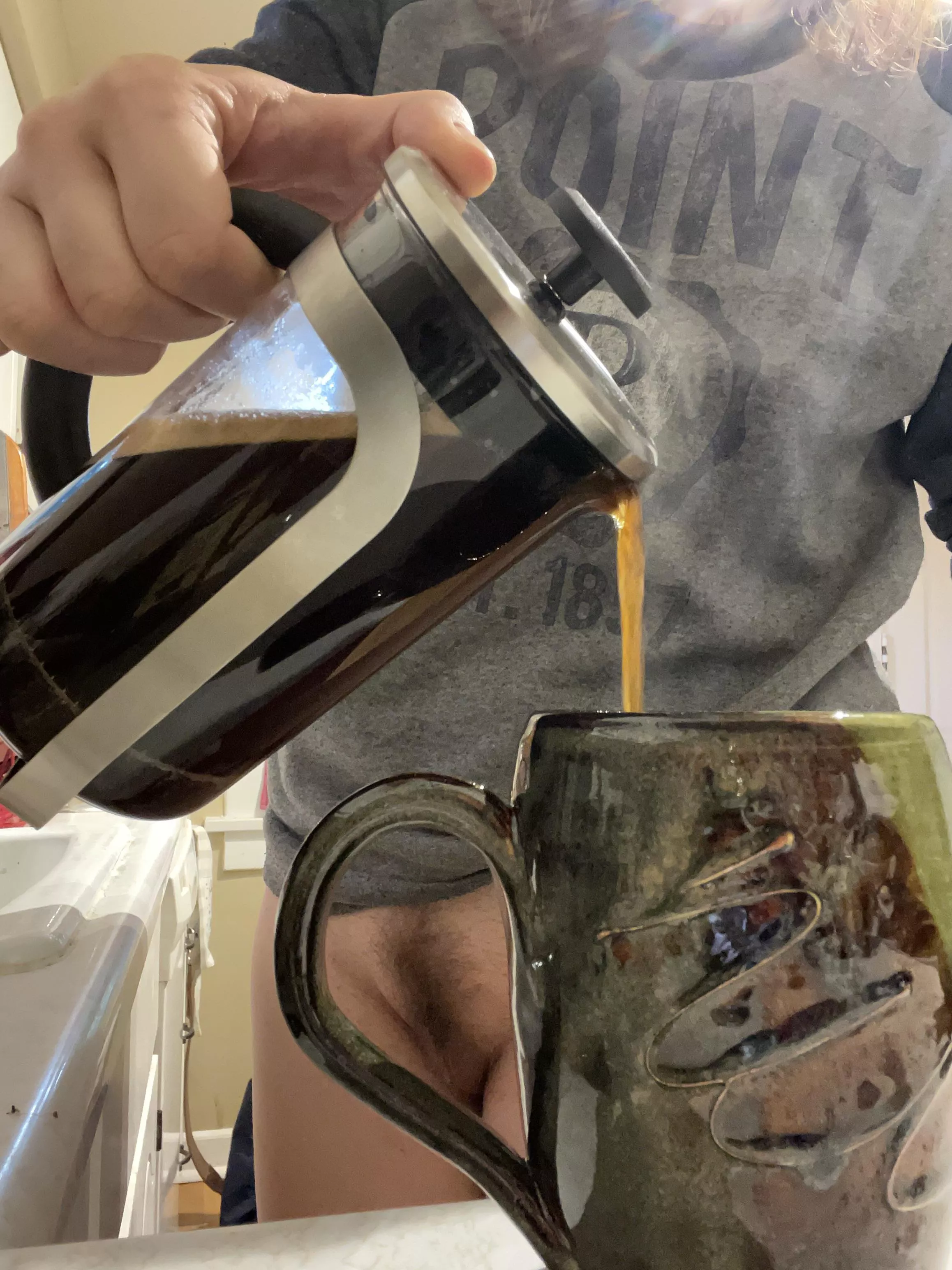 Pleased with the composition of this one: prime cozy energy this morning