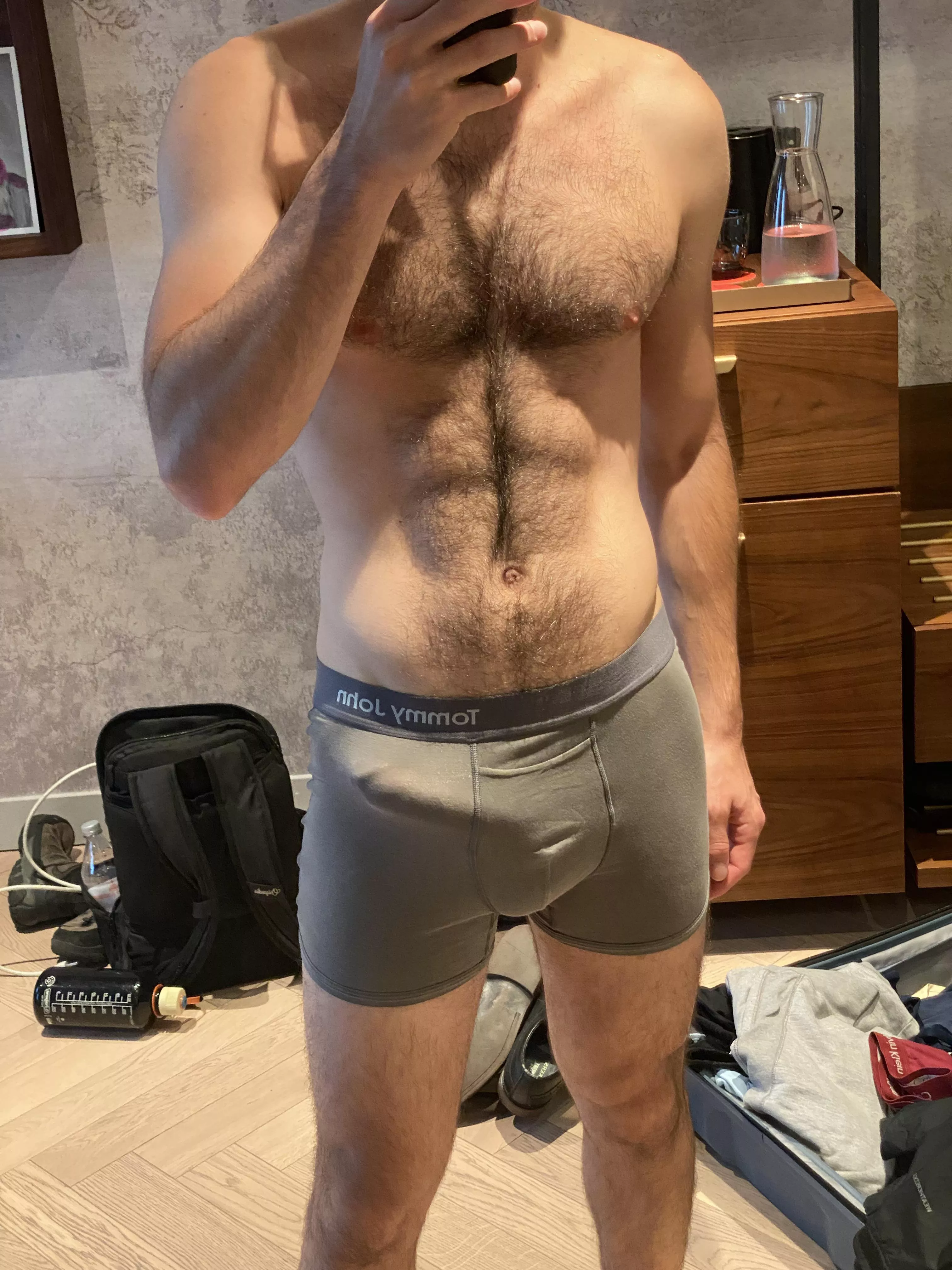 Preworkout bulge