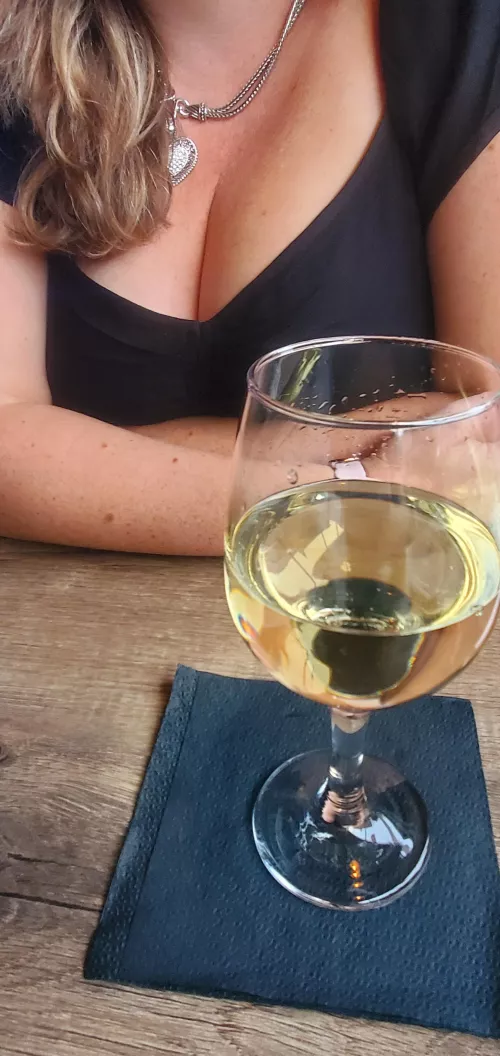 The secret to teaching... Lots of wine!