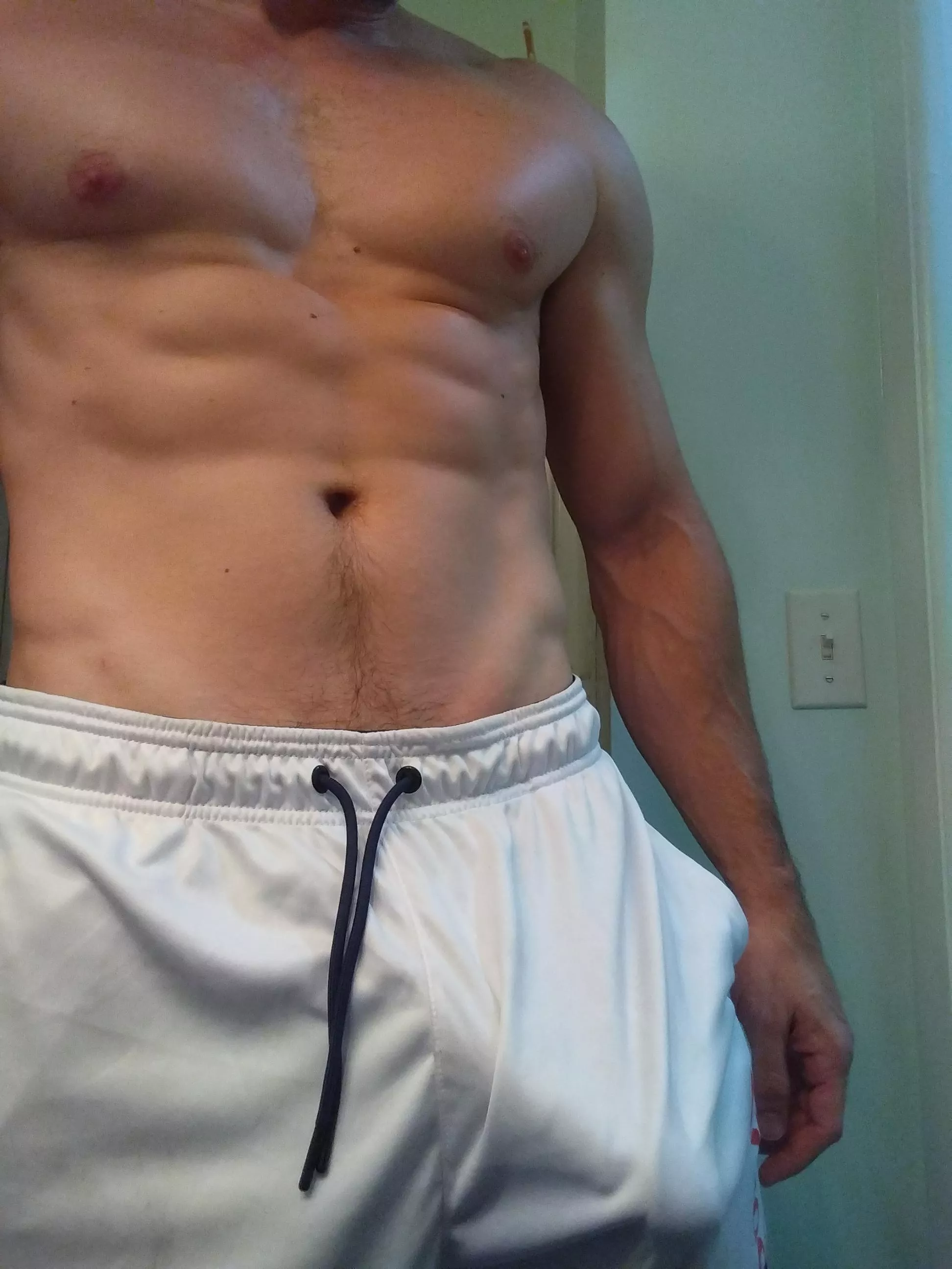 Think it's noticable at the gym