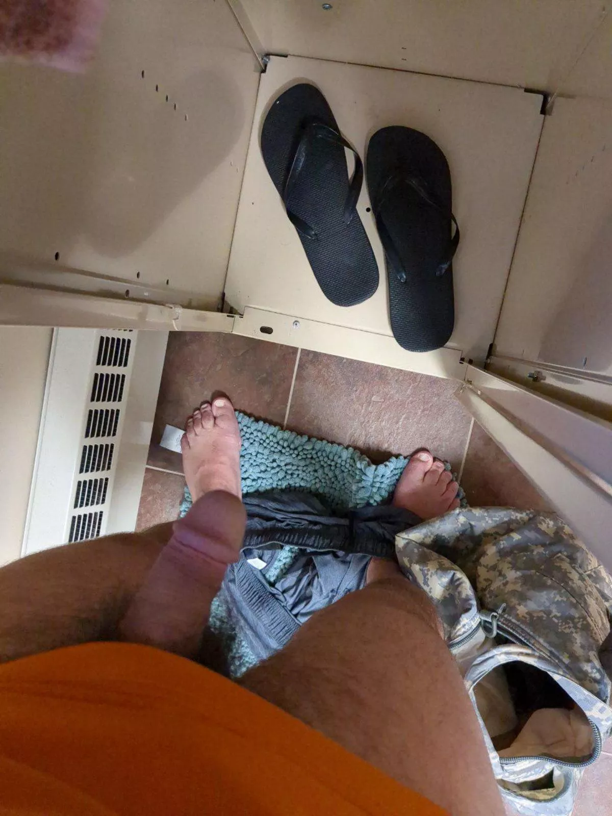 Work locker room pic.