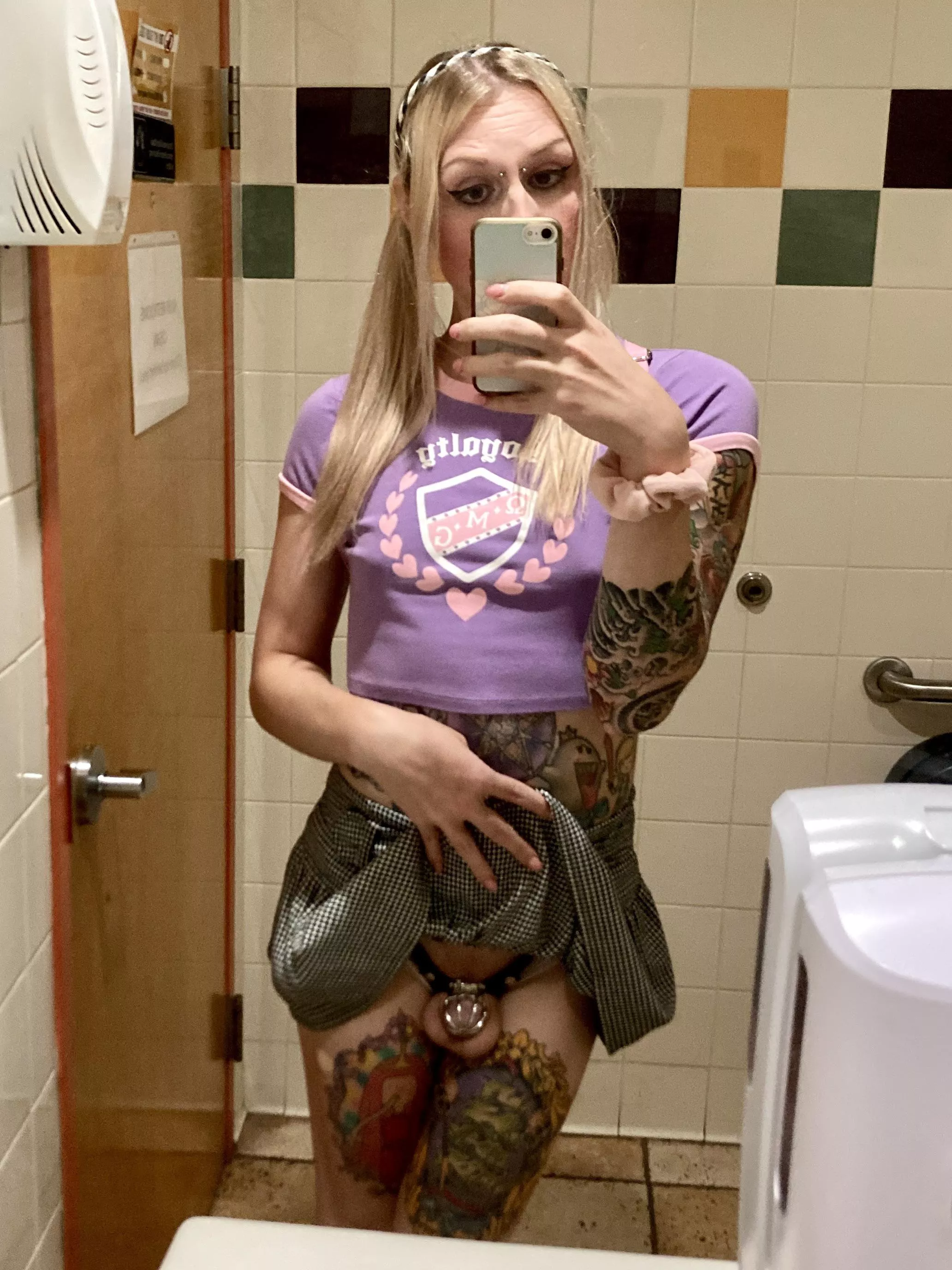 Am I a good girl for going out locked? 🥺