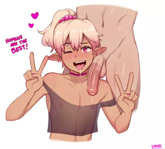 Being in a party full of humans leads to me getting a lot of attention as the 5'3 elven healer~