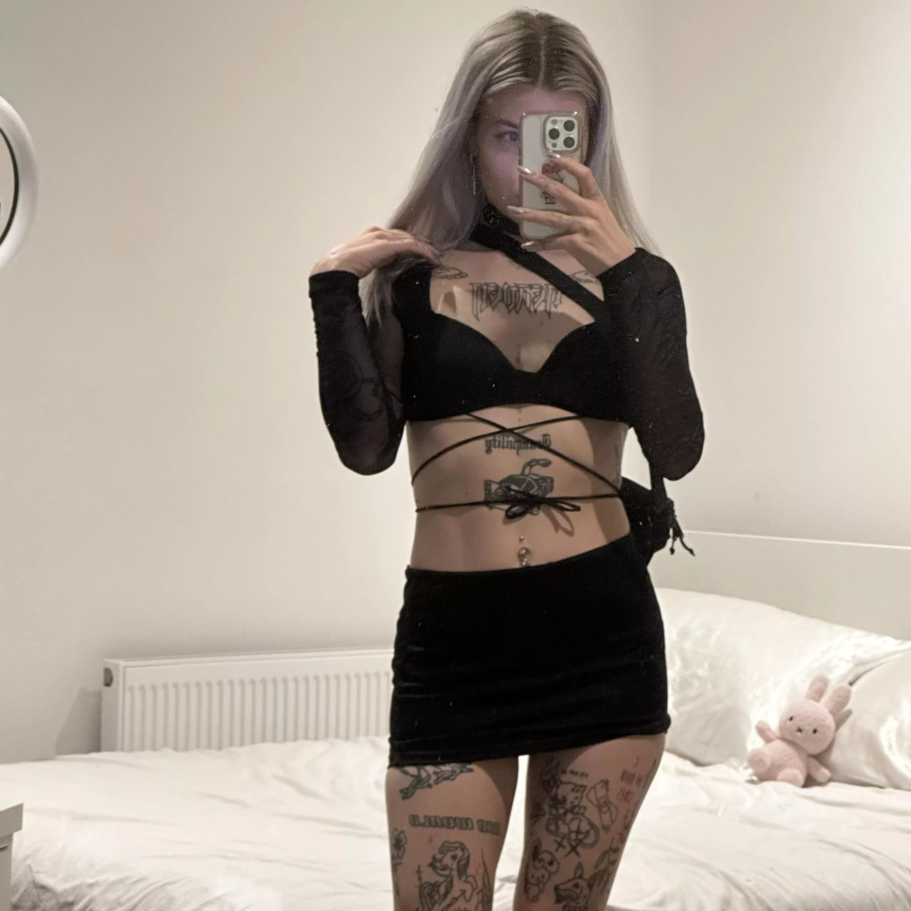 do you like crop tops on me? 🥺