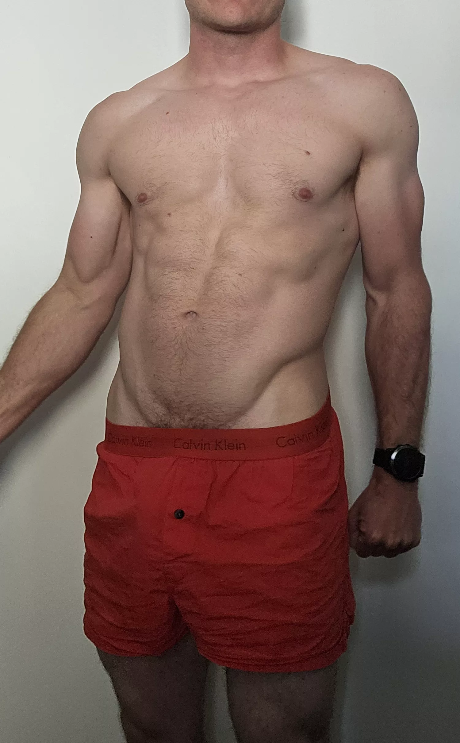 Do you like my red Calvin's?