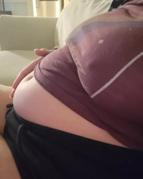 dying to stuff this belly into an even bigger ball of fat
