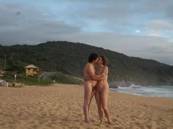 Empty beaches are perfect for couples