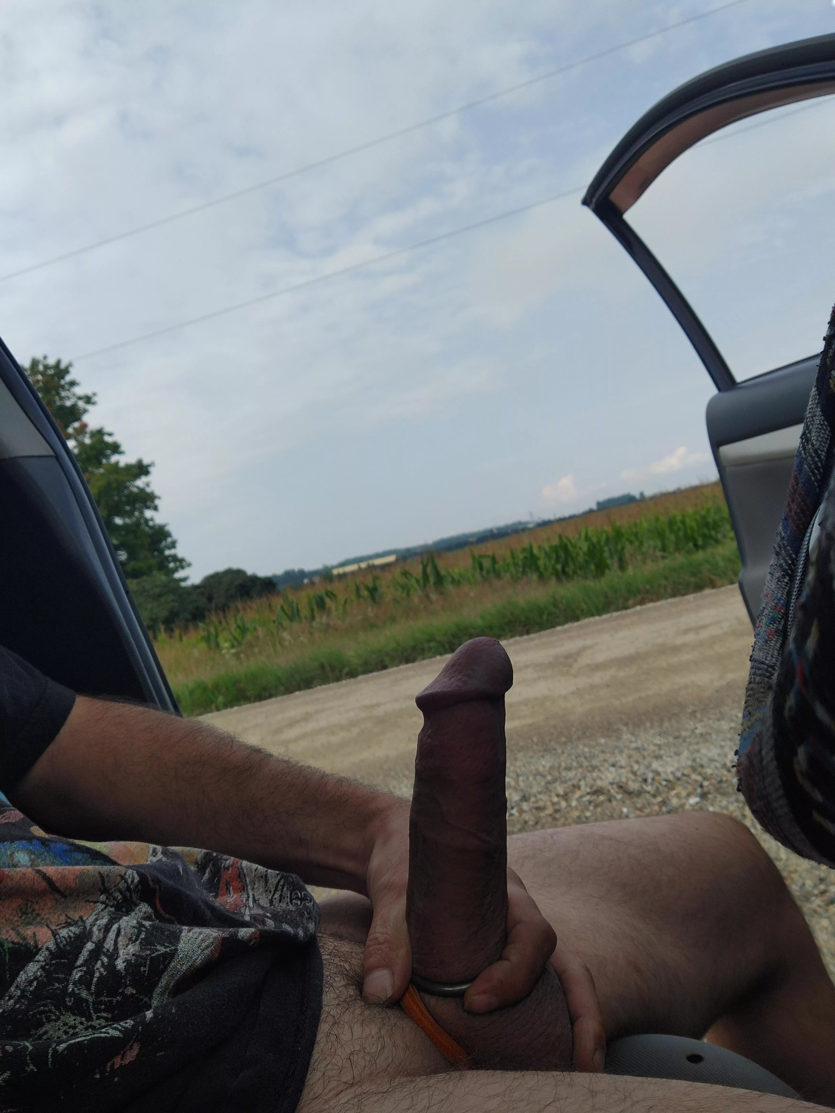 Had to pull over for a bit of a tug