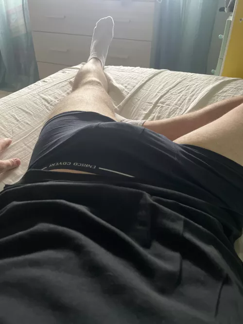 Hope you like my white socks…. 😏