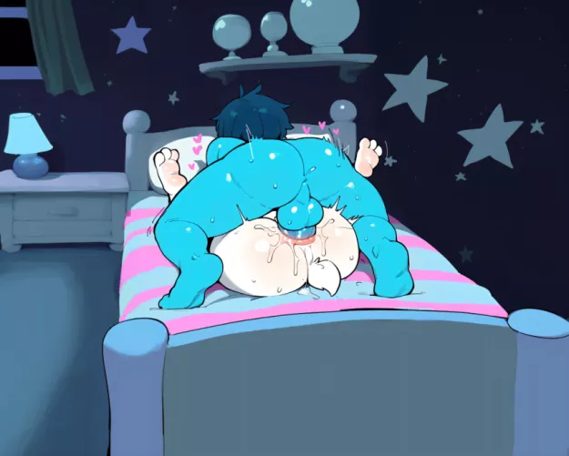 K..kris maybe this is too..ah..n..nevermind fuck me!! (art by NudeAlert)