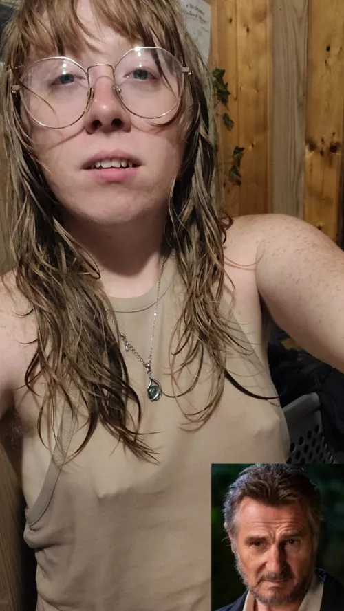 Liam is curious about my piercings.