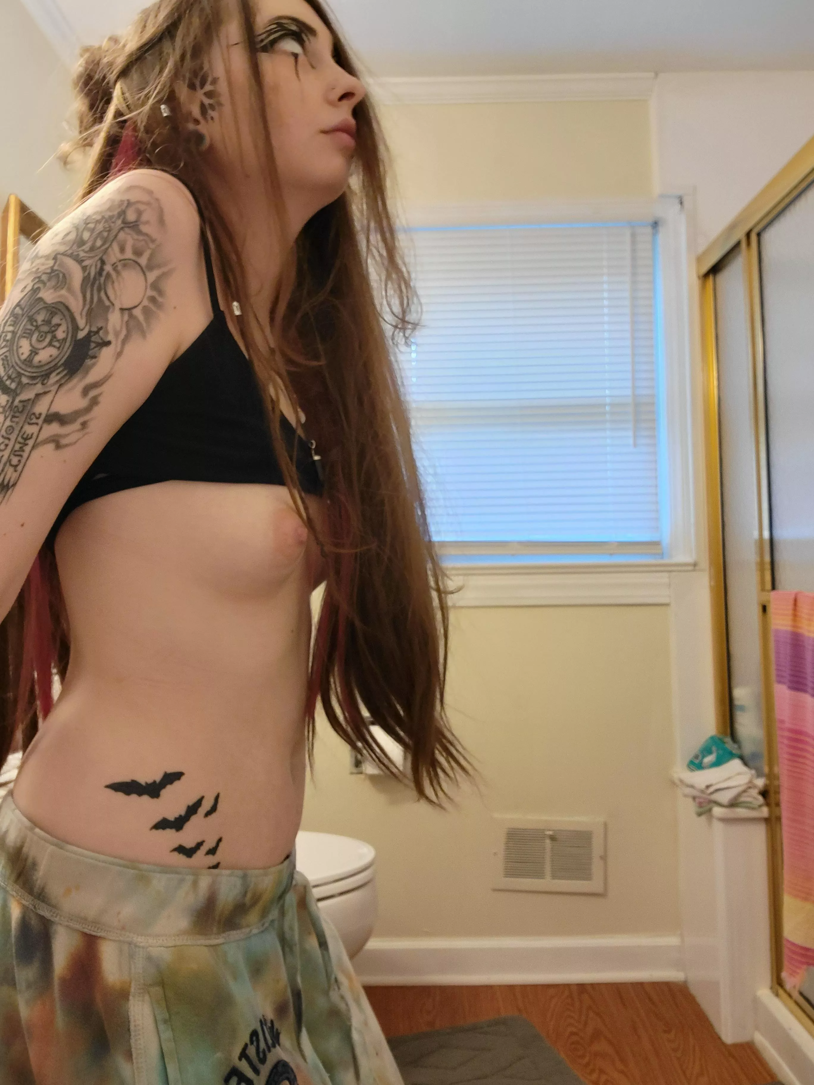 Look me in my eyes before I shower and tell me how much you want to touch me