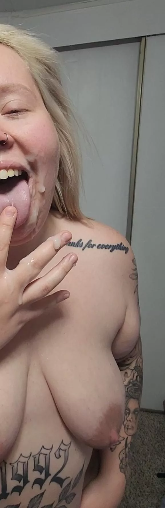 My first facial 💦😍