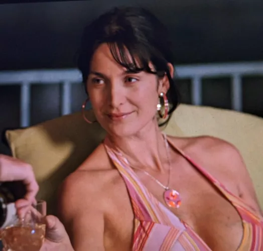 Really busty actress after having kid