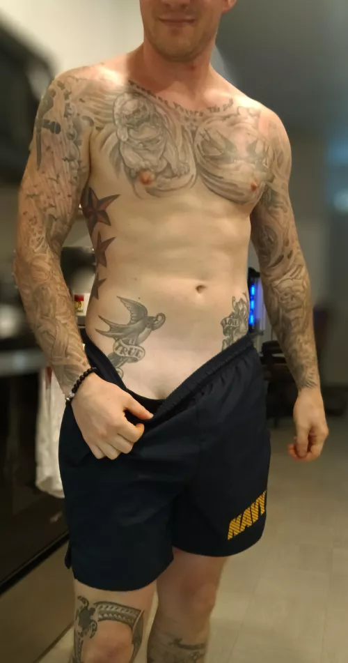 Shirtless option for the PT uniform?