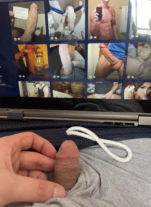 Shove your hueg cock down my throat and humiliate my little 25 year old cock